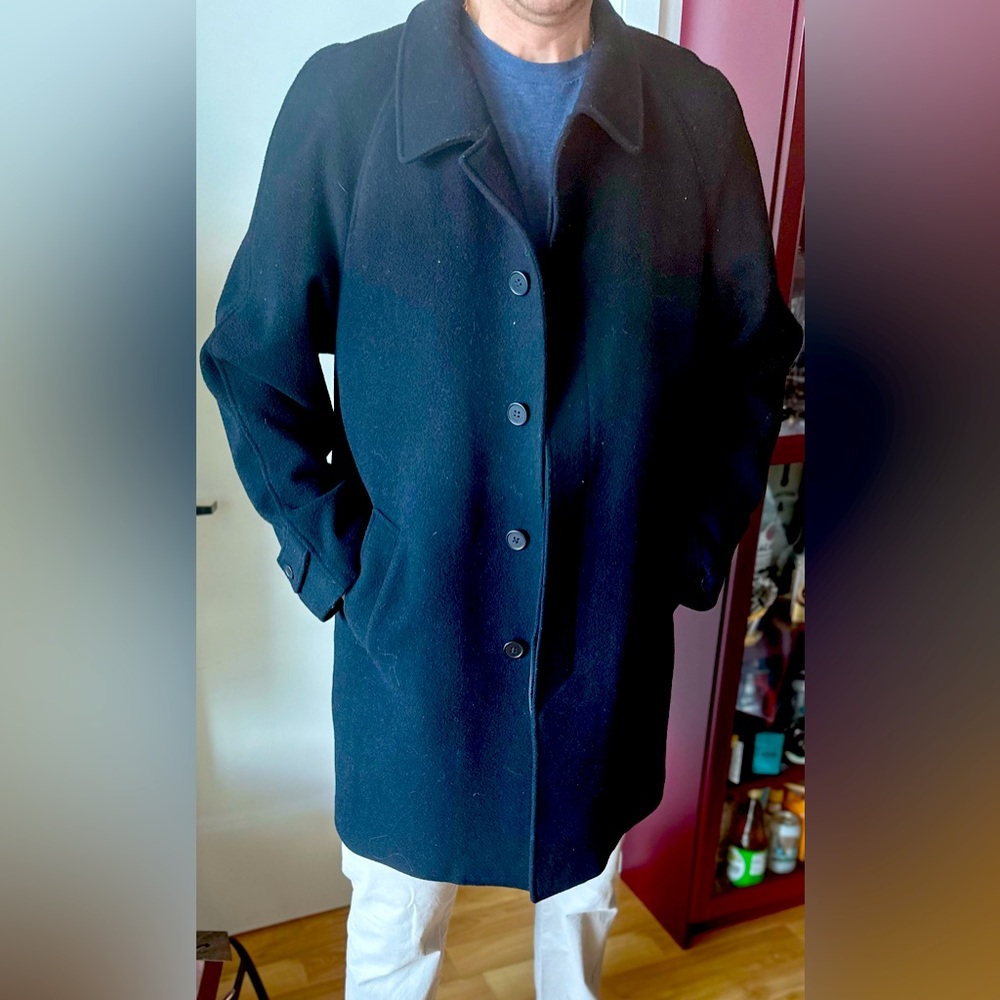 Wool blend Black winter coat